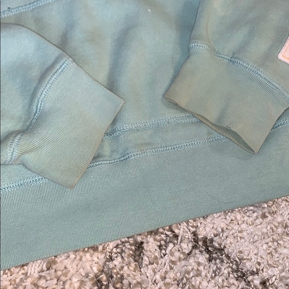 Hollister HCO mint blue hoodie sweatshirt XL - Picture 5 of 8